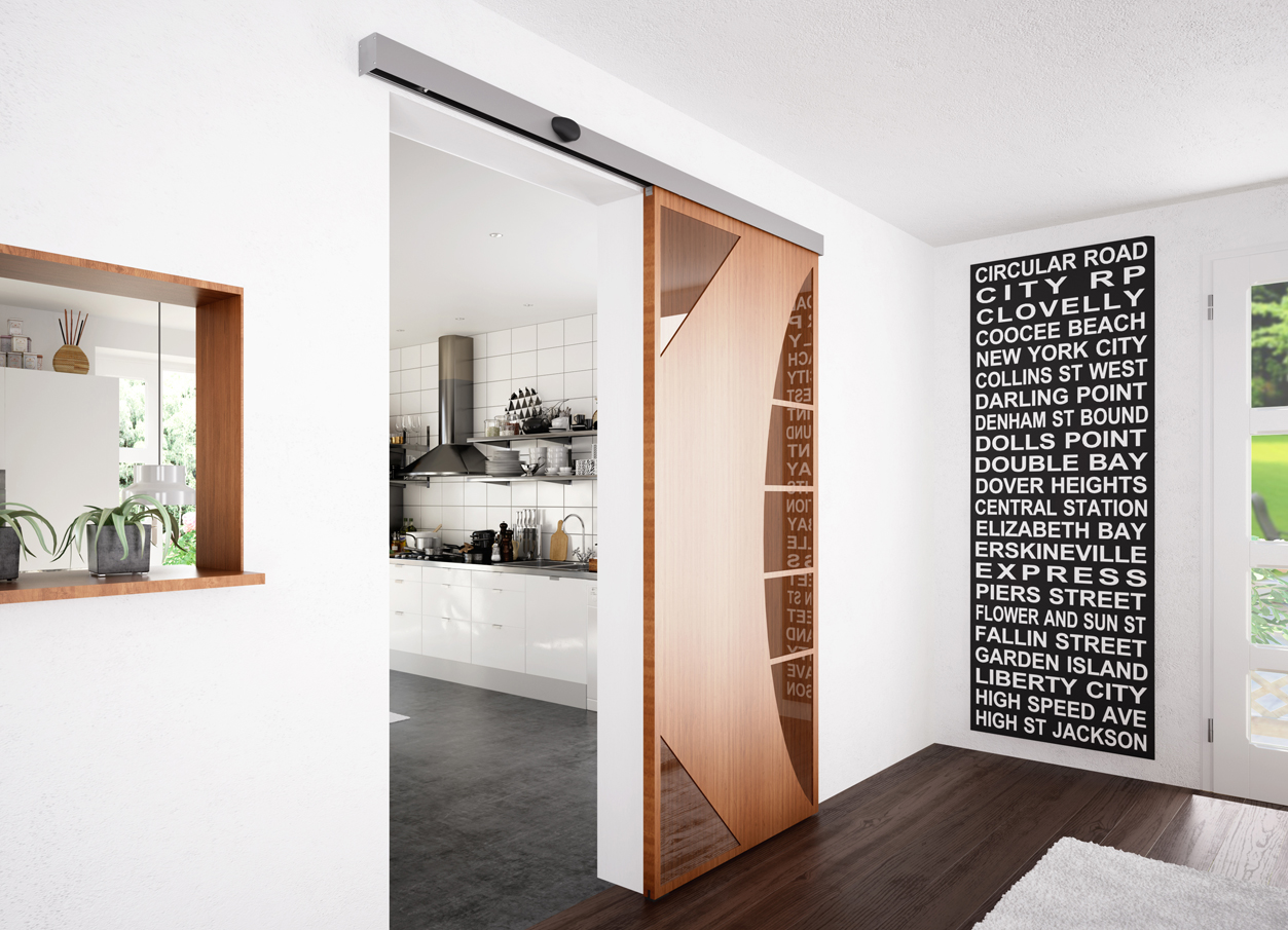 Automatisme pour porte d'intérieur