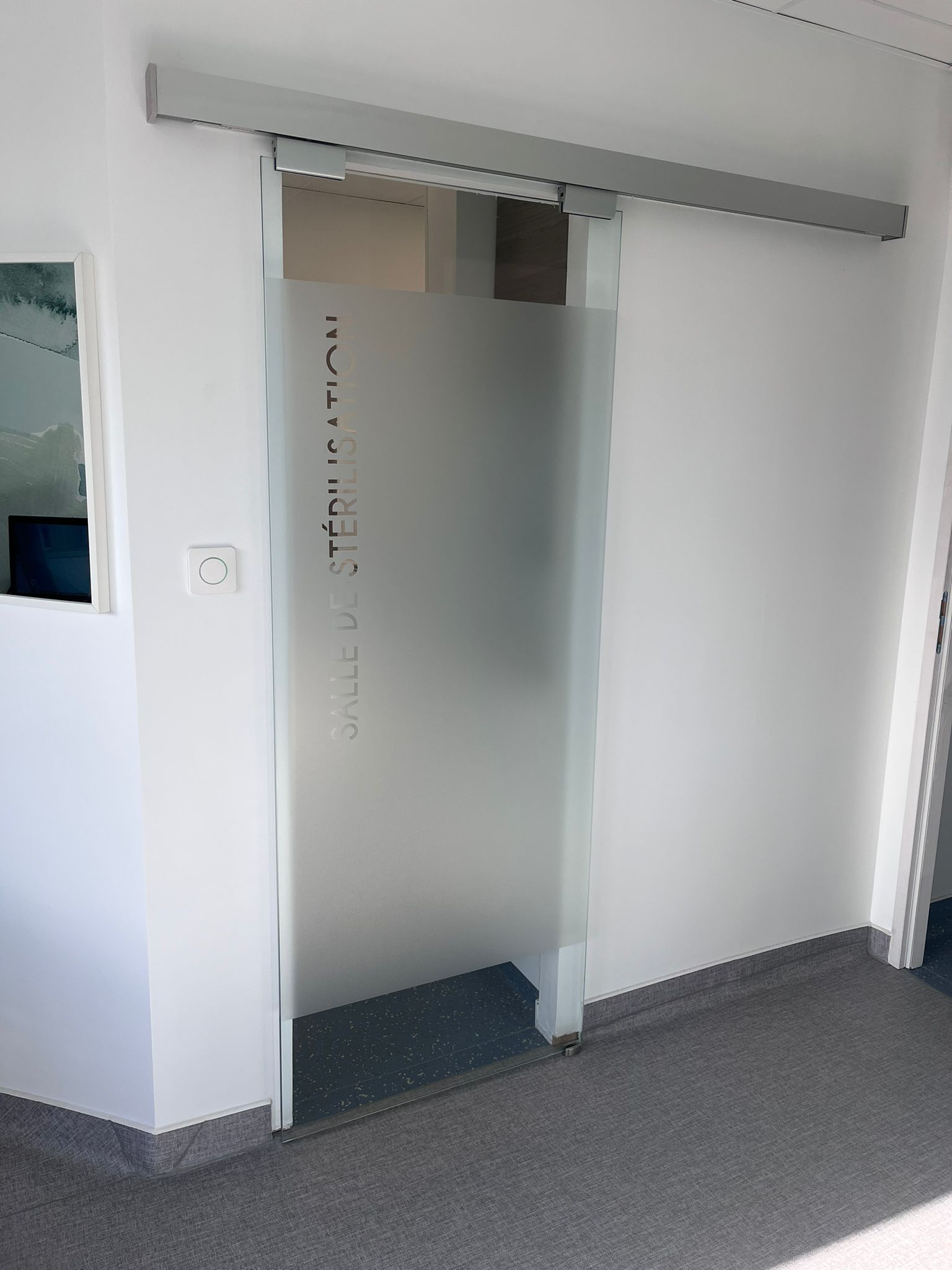 motorisation porte coulissante MOVENTIV